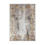 Conceptum Alfombra Hmnt452 Crema, Moca y Oro 100 x 150 cm